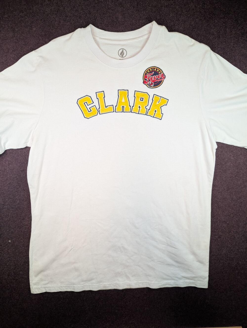 Caitlin Clark Indiana Fever Embroidered FISLL T-shirt - Size XL